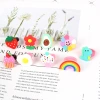 Cross-border rainbow ring, women's PVC soft rubber ring, silicone ring, children's cartoon ring, gift wholesale Application Scenario